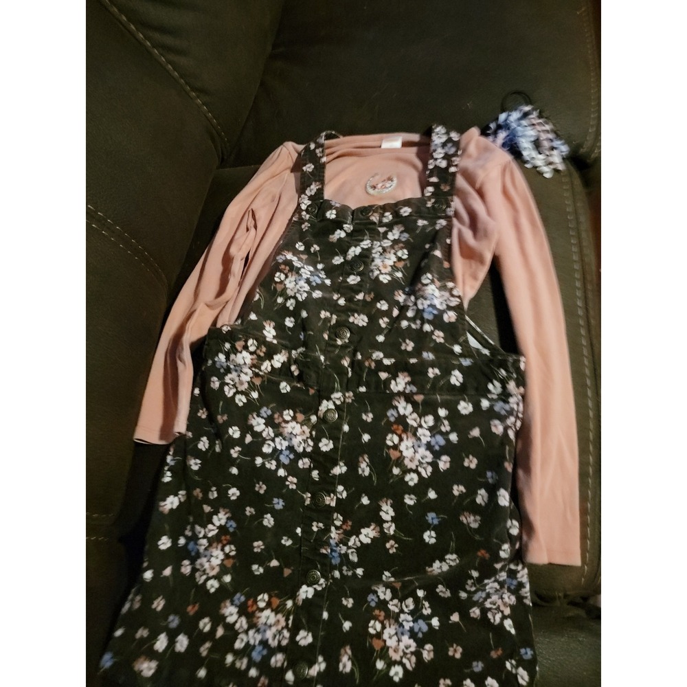 Gymboree western skies top and dress size 10 with ponytail holder